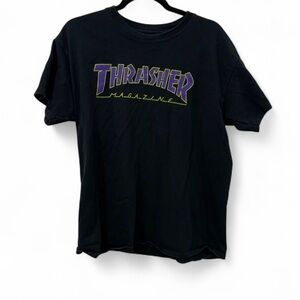 Men’s Black Thrasher Magazine t-shirt size medium